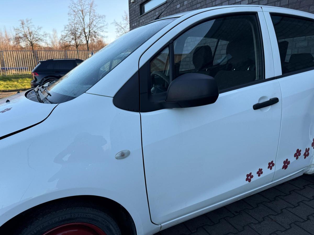 Opel Agila B original T&uuml;r vorn links 26U Galaxywei&szlig; Rohbau BJ09